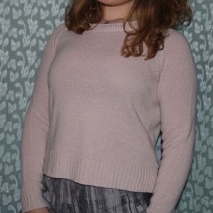 H&M Muted Pink Sweater Small